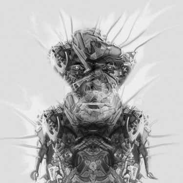 Arte digital titulada "self-portrait" por Alexander Stotsky, Obra de arte original, Pintura Digital