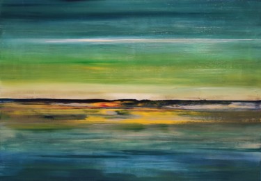 Summer evening Painting titled "Summer evening" by Studio Felix Günther, Original Art, Acrylic