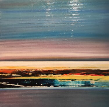Desert Painting titled "Desert" by Studio Felix Günther, Original Art, Acrylic