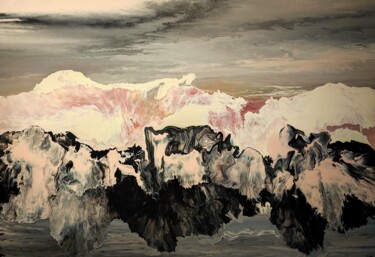 Malerei mit dem Titel "The forces of nature" von Felix Günther, Original-Kunstwerk, Acryl