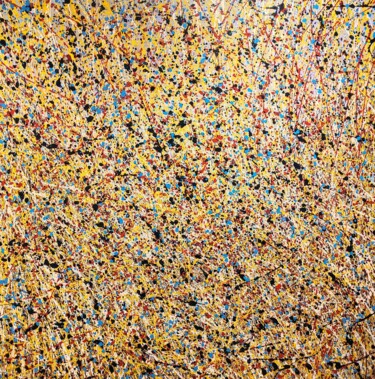 Peinture intitulée "Colorful variety" par Felix Günther, Œuvre d'art originale, Acrylique