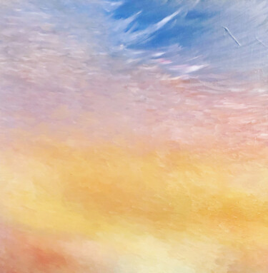 Pittura intitolato "Horizon" da Stvdbs, Opera d'arte originale, Olio Montato su Telaio per barella in legno