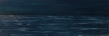 Malarstwo zatytułowany „Cote sombre” autorstwa Stvdbs, Oryginalna praca, Olej Zamontowany na Drewniana rama noszy