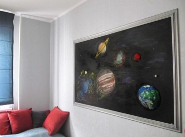 Картина под названием "Космическая компози…" - Nasa, Подлинное произведение искусства