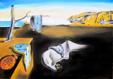 Картина под названием ""La persistencia de…" - Nasa, Подлинное произведение искусства, Масло