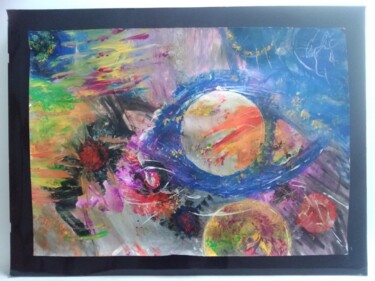 Painting titled "COSMIC" by Sublim By Nadoumi, Original Artwork, Acrylic