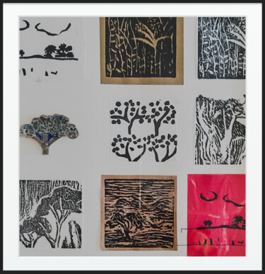 Estampas & grabados titulada "Landscapes III" por Suca, Obra de arte original, Impresión analógica Montado en Cartulina