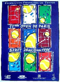 Dessin intitulée "11ème OPEN de PARIS…" par Catherine Suchocka, Œuvre d'art originale