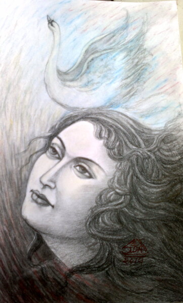 Drawing titled "IN SEARCH" by Sudha Sama, Original Artwork, Other