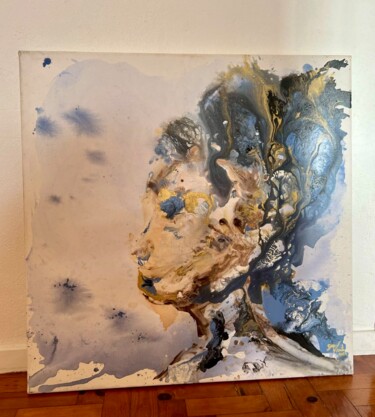 Painting titled "Anna" by Sue Vicente, Original Artwork, Acrylic