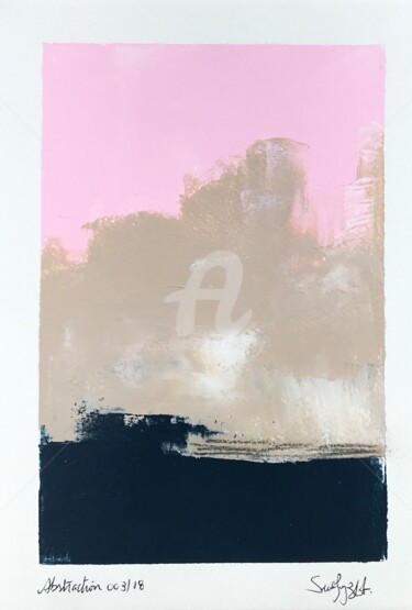 Peinture intitulée "Abstraction 003/18" par Suely Blot, Œuvre d'art originale