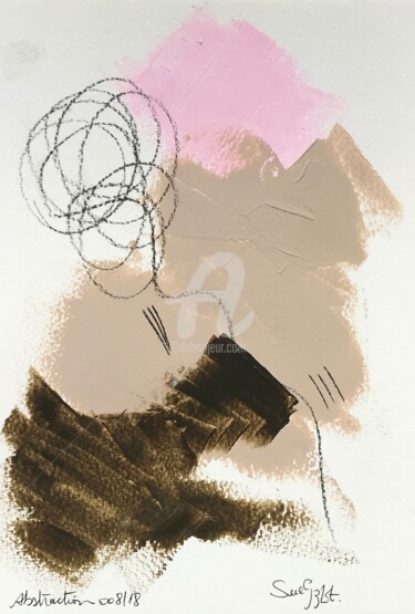 Pittura intitolato "Abstraction 008/18" da Suely Blot, Opera d'arte originale, Acrilico