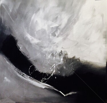 Painting titled "Après la tempête" by Suely Blot, Original Artwork, Acrylic