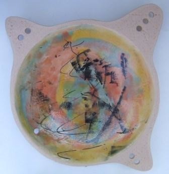 Sculpture titled "Bowl" by Pink Zebra Ceramics, Original Artwork
