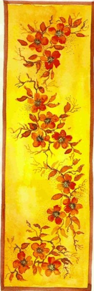 Painting titled "floraldesign001.jpg" by Kundala, Original Artwork