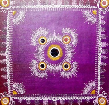 Painting titled "Traditional Design" by Suja, Original Artwork