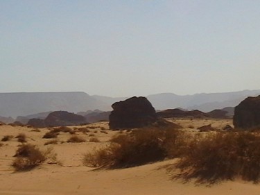 Photography titled "Al-Oula-desert.jpg" by Suleiman, Original Artwork