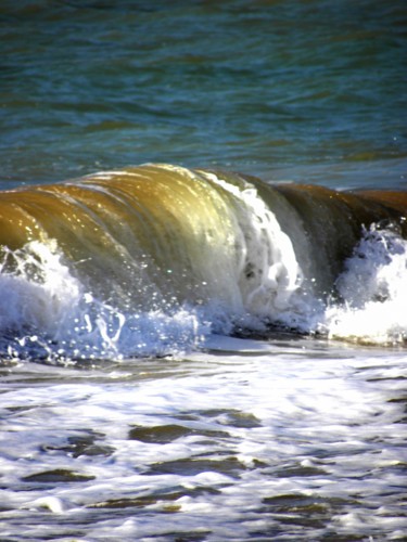 Photographie intitulée "Wave.jpg" par Suleiman, Œuvre d'art originale