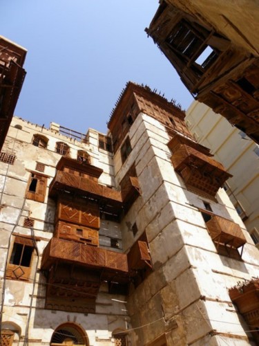 Photography titled "old -Jeddah-houses.…" by Suleiman, Original Artwork
