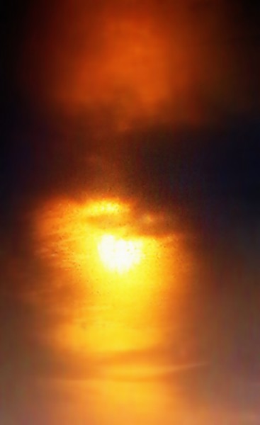 Photography titled "Sun over-the-sea-ab…" by Suleiman, Original Artwork