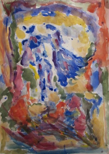 Pintura intitulada "Танцуя вольту. Danc…" por Irina Kazanskaya, Obras de arte originais, Guache