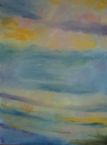 Pintura intitulada "Море" por Irina Kazanskaya, Obras de arte originais, Óleo