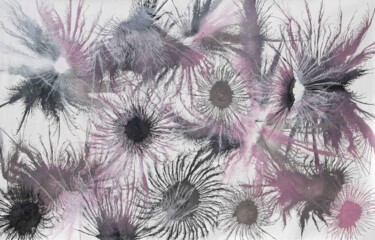 Картина под названием "exploflora-series-n…" - Sumit Ratta, Подлинное произведение искусства, Акрил