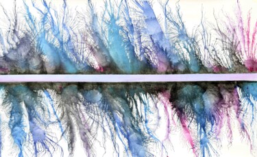 Malerei mit dem Titel "exploflora-series-n…" von Sumit Ratta, Original-Kunstwerk, Acryl
