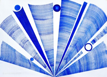 Malarstwo zatytułowany „Composition No. 302” autorstwa Sumit Ratta, Oryginalna praca, Akryl