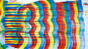 Peinture intitulée "Utopia" par Sumit Ratta, Œuvre d'art originale, Acrylique Monté sur Châssis en bois
