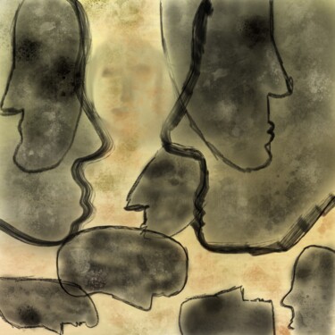 Arts numériques intitulée "Versions of own" par Sumit Ratta, Œuvre d'art originale, Peinture numérique