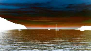 Fotografie mit dem Titel "Dawnscape at Kohkood" von Sumit Ratta, Original-Kunstwerk, Manipulierte Fotografie