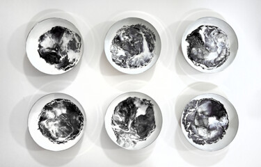 "Mandala series No.…" başlıklı Heykel Sumit Ratta tarafından, Orijinal sanat, Paslanmaz Çelik Metal üzerine monte edilmiş