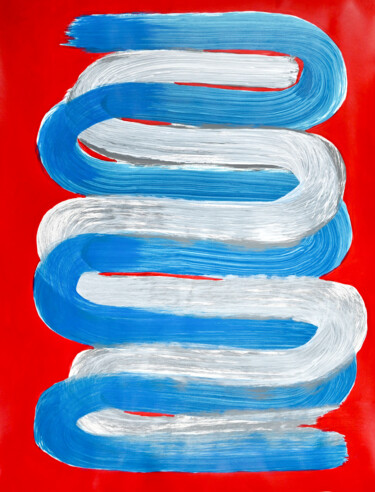 Malerei mit dem Titel "OverWap" von Sumit Ratta, Original-Kunstwerk, Acryl
