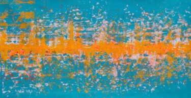 Pintura intitulada "Maglev" por Sumit Ratta, Obras de arte originais, Acrílico