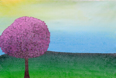 Malarstwo zatytułowany „Summerscape” autorstwa Sumit Ratta, Oryginalna praca, Akryl