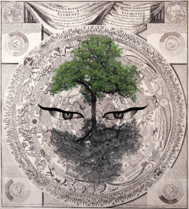 Arts numériques intitulée "The third eye" par Sumit Ratta, Œuvre d'art originale, Peinture numérique