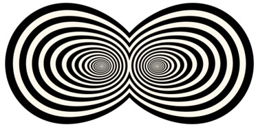 Scultura intitolato "Hypnotherapist's ey…" da Sumit Mehndiratta, Opera d'arte originale, Pittura digitale Montato su Altro p…