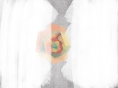 Digitale Kunst mit dem Titel "Rose1" von Summer Wang, Original-Kunstwerk, Digitale Malerei