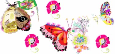 Design titled "Butterfies" by Lily Moonheart, Original Artwork, Accessories