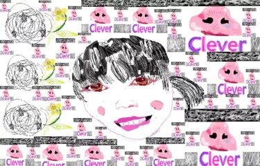 「Pig mother clever a…」というタイトルのデザイン Lily Moonheartによって, オリジナルのアートワーク, 付属品