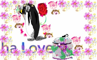 Design intitulée "Penguine" par Lily Moonheart, Œuvre d'art originale, Bijoux