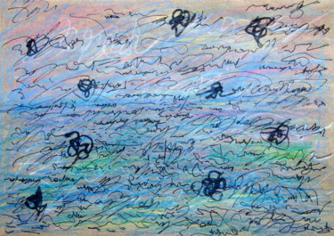 Рисунок под названием "La, the ethalon sou…" - Lina Stern, Подлинное произведение искусства, Цветные карандаши