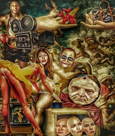Collages titulada "TWICE UPON A HOLLYW…" por Supreme Goonz, Obra de arte original, Collages digitales