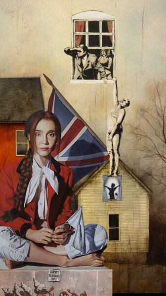 Arte digital titulada "Bravegirl" por Supreme Goonz, Obra de arte original, Collages digitales