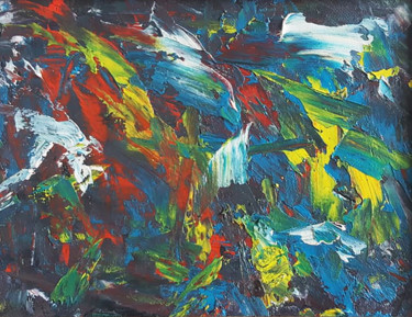 Peinture intitulée "Destroy the form" par Andrei Surdu, Œuvre d'art originale, Huile