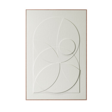 Γλυπτική με τίτλο "Blossom" από Sureen Gouws, Αυθεντικά έργα τέχνης, Ακρυλικό Τοποθετήθηκε στο Ξύλινο πάνελ