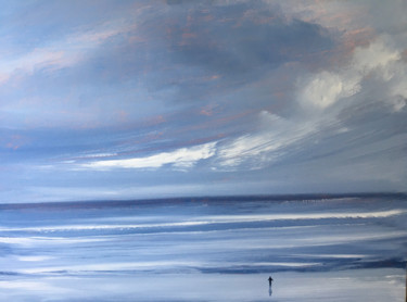 Pintura titulada "La grande marée" por Michel Suret-Canale, Obra de arte original, Acrílico