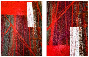 Fotografía titulada "Seeing Red #10" por Susan Bowen, Obra de arte original, Fotografía manipulada