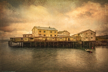 "Fisherman's Wharf" başlıklı Dijital Sanat Susan Maxwell Schmidt tarafından, Orijinal sanat, Foto Montaj